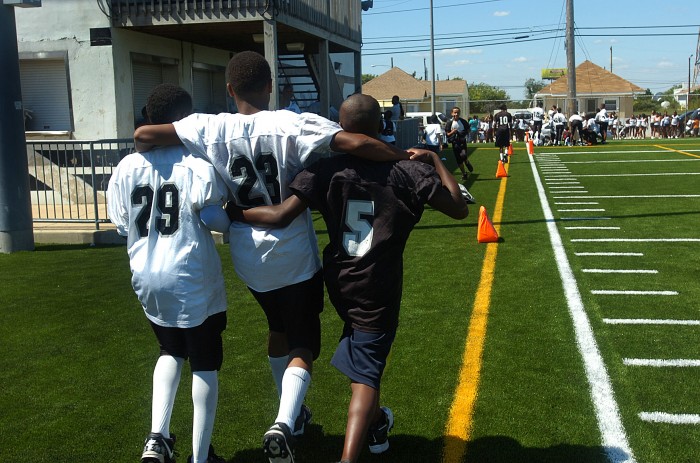 Atlantic City opens Dolphins' youth football season with new turf field