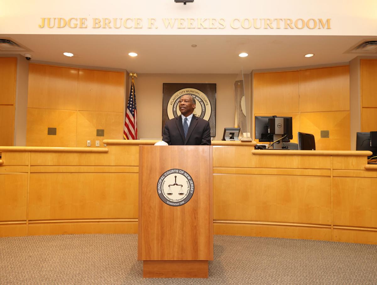 Atlantic City courtroom named for Bruce F Weekes