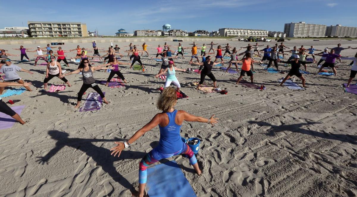 -30- Beach Yoga