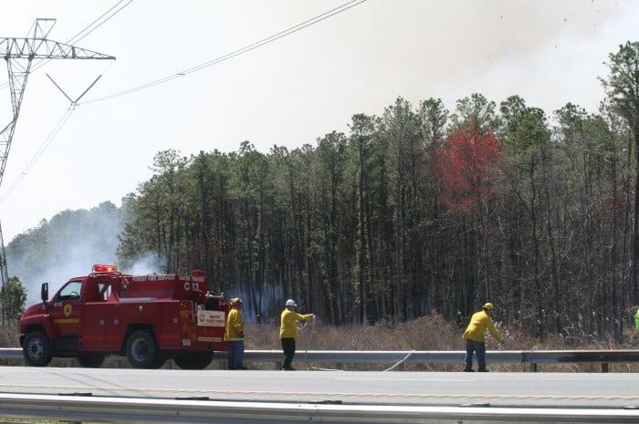 Forest Fires That Burned 400 Acres In Winslow Township Now Contained ...