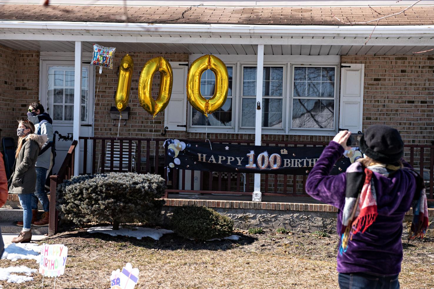 Hammonton WWII vet gets his own parade for 100th birthday
