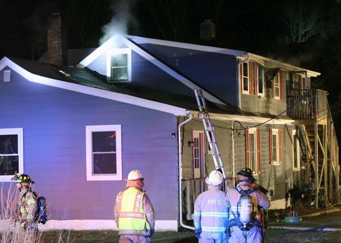 Crews battle Galloway house fire