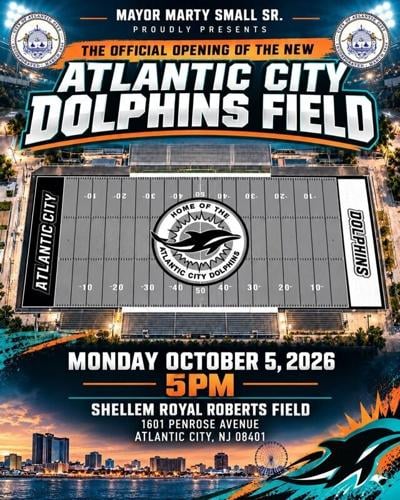 Atlantic City to Celebrate $1.33M Dolphin Field Transformation with Ribbon Cutting