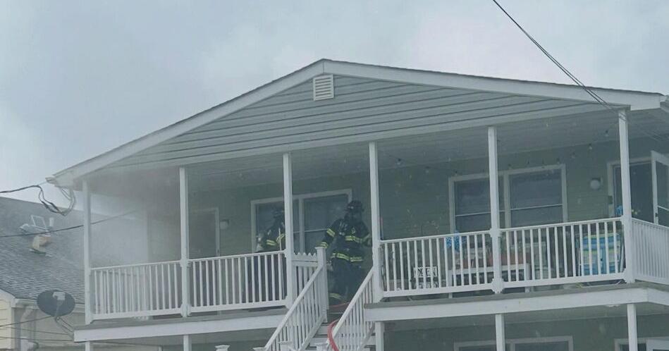 North Wildwood fire displaces 6