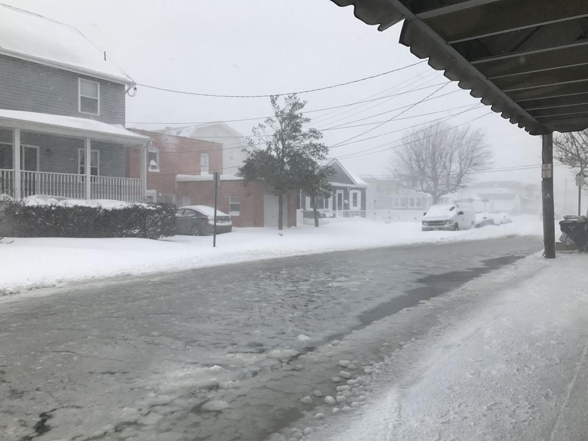 Snow in Ventnor