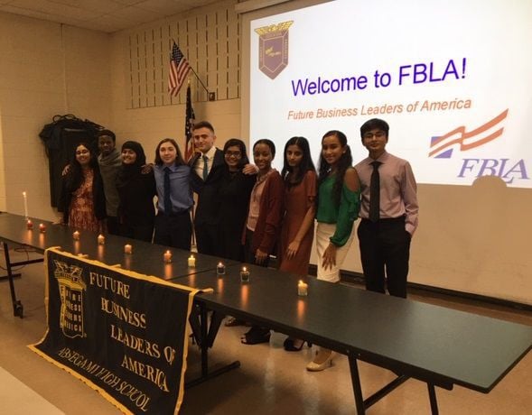 Absegami High School Fbla Installs Officers Inducts 67 New