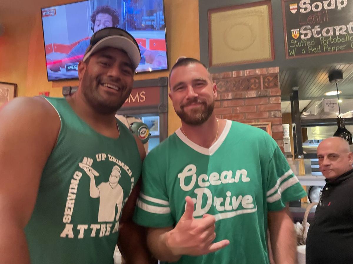 Jason Kelce, Other Eagles Land in Sea Isle