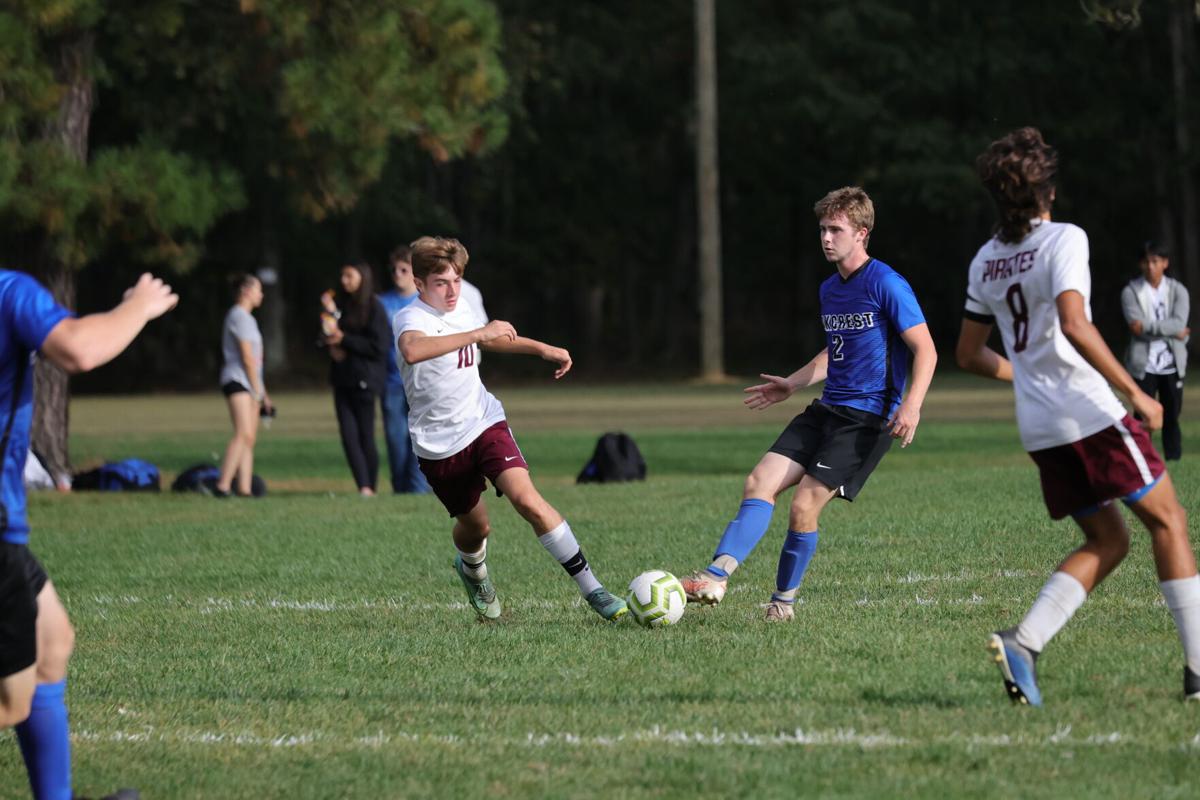 Cedar Creek vs Oakcrest soccer game