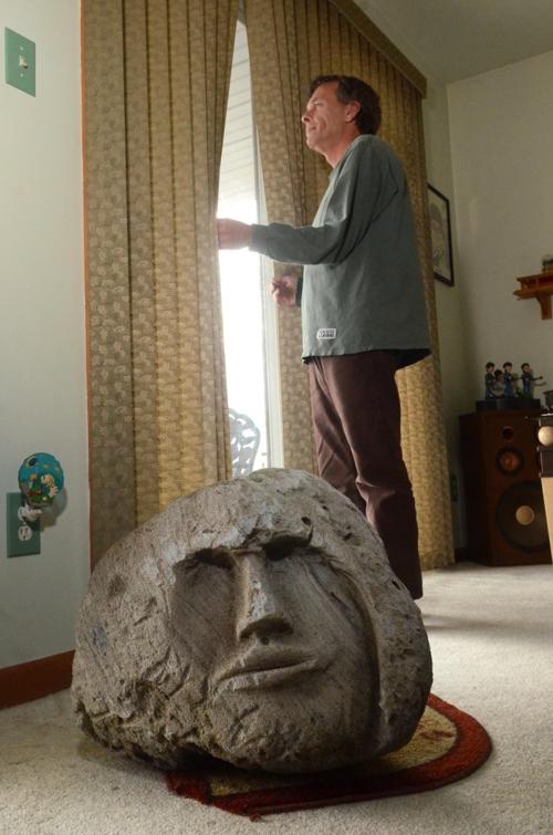 sculptured face