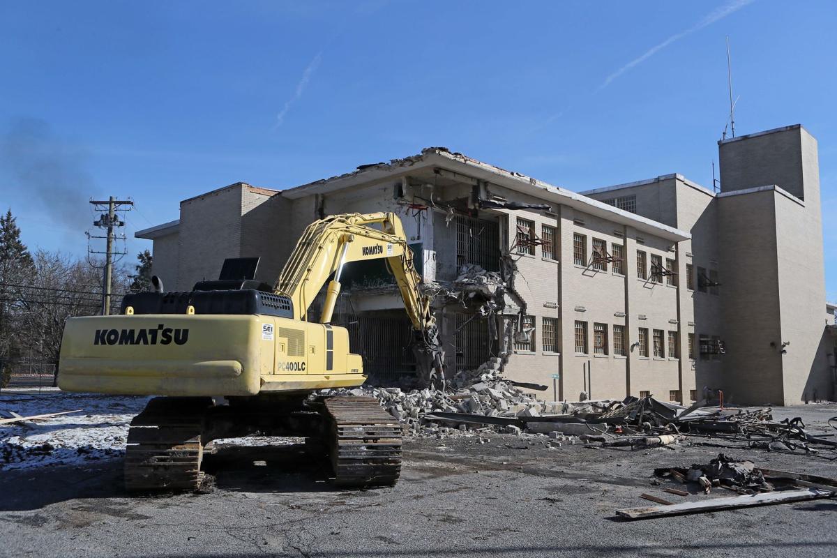 Old Atlantic County Jail started coming down Wednesday Latest