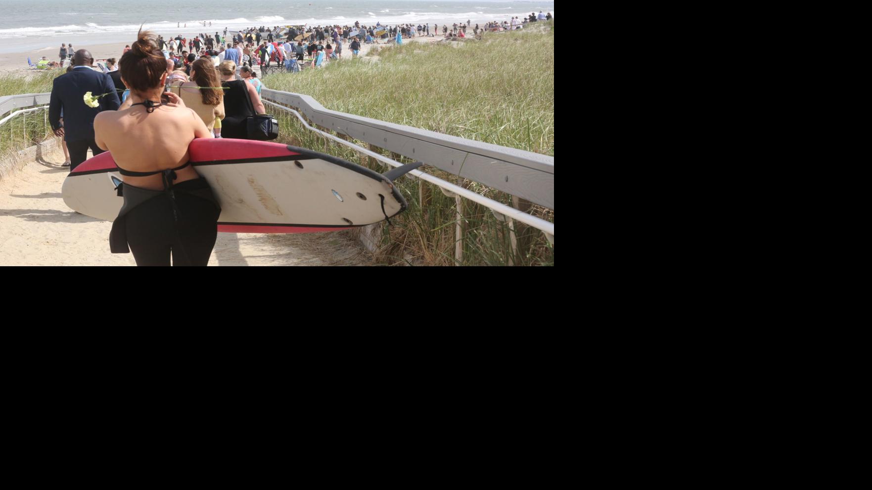 Surfers paddle out for memorial to Sea Isle City native killed in Ethiopian Airlines crash