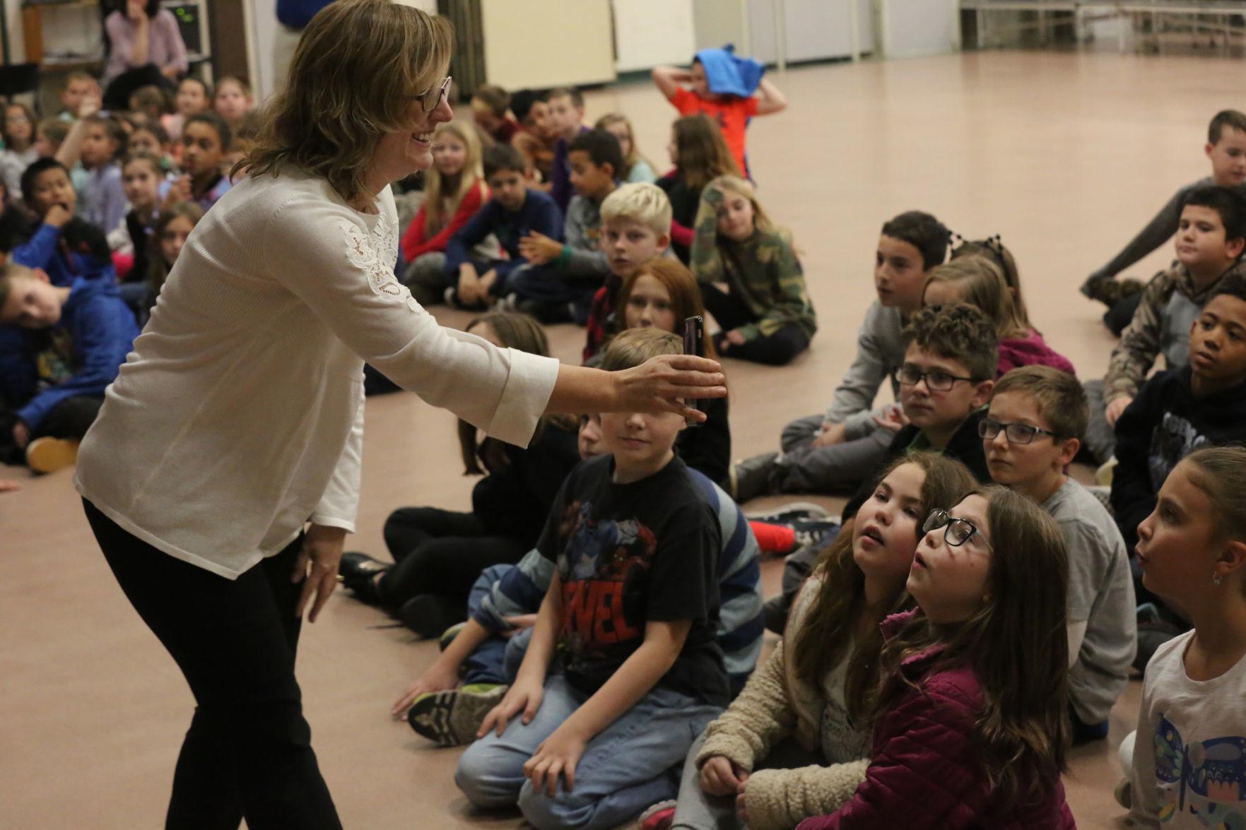 Martucci at Frog Pond School