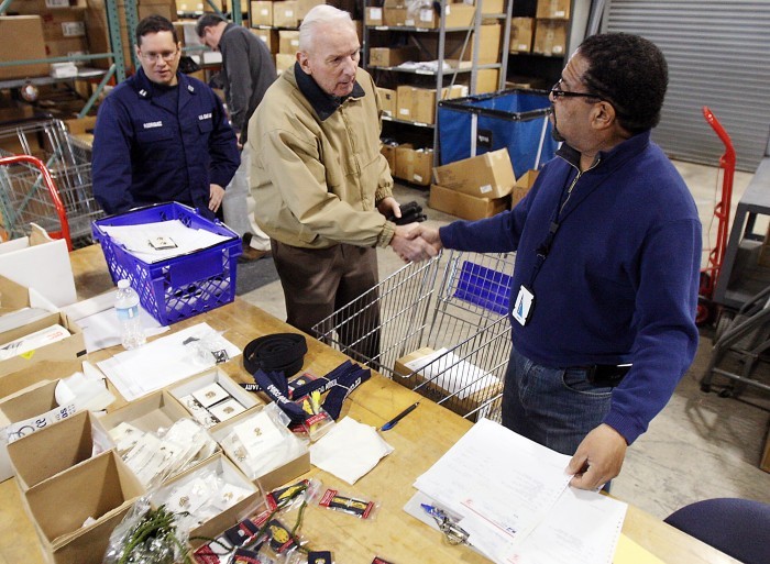Coast Guard admiral returns to boyhood hometown of Woodbine to tour