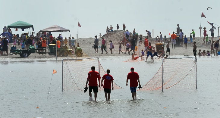 Soccer on Beach