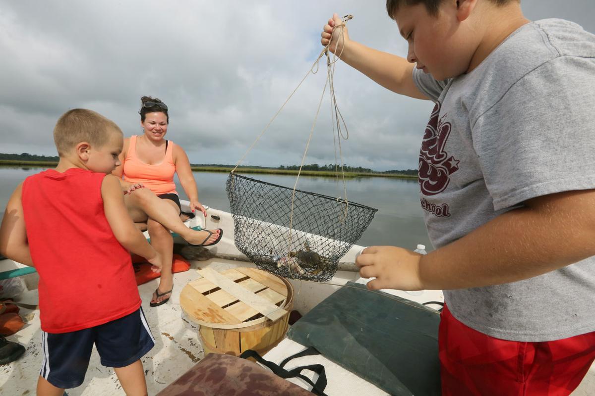 Crabbing at Beaver Dam