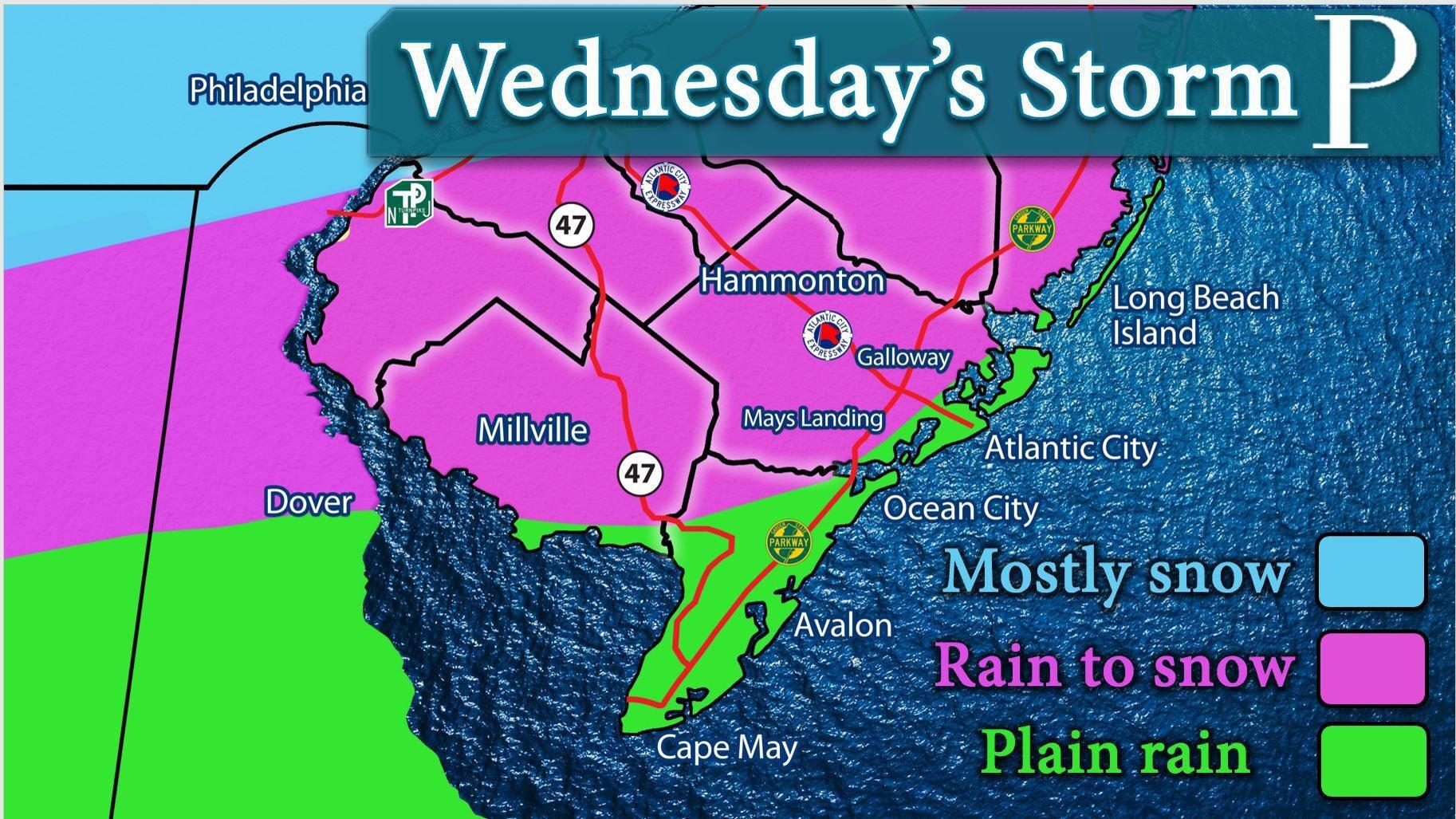 Rain Damaging Winds Flooding And Snow Likely Wednesday Here S What To Know Local News Pressofatlanticcity Com