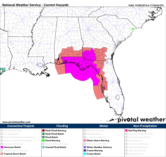 What does Hurricane Michael's Floridian landfall mean for South Jersey?