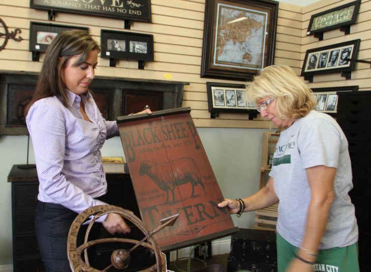 Teaberry  not just Antiques shifted with customers' demand for