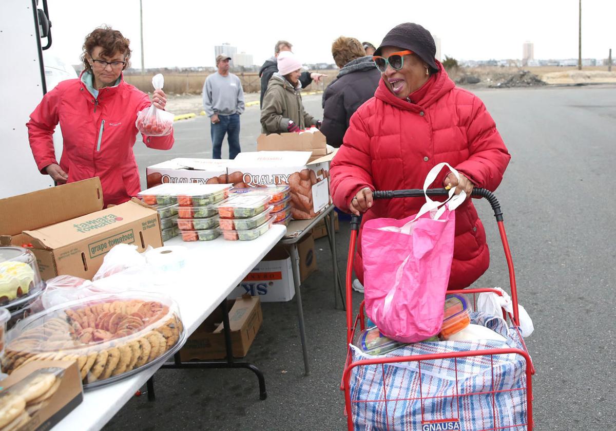 Ventnor Mobile Food Pantry Returns To A Long Line Of People In