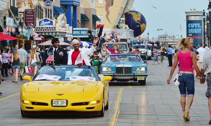 AC Salutes Armed Forces Parade