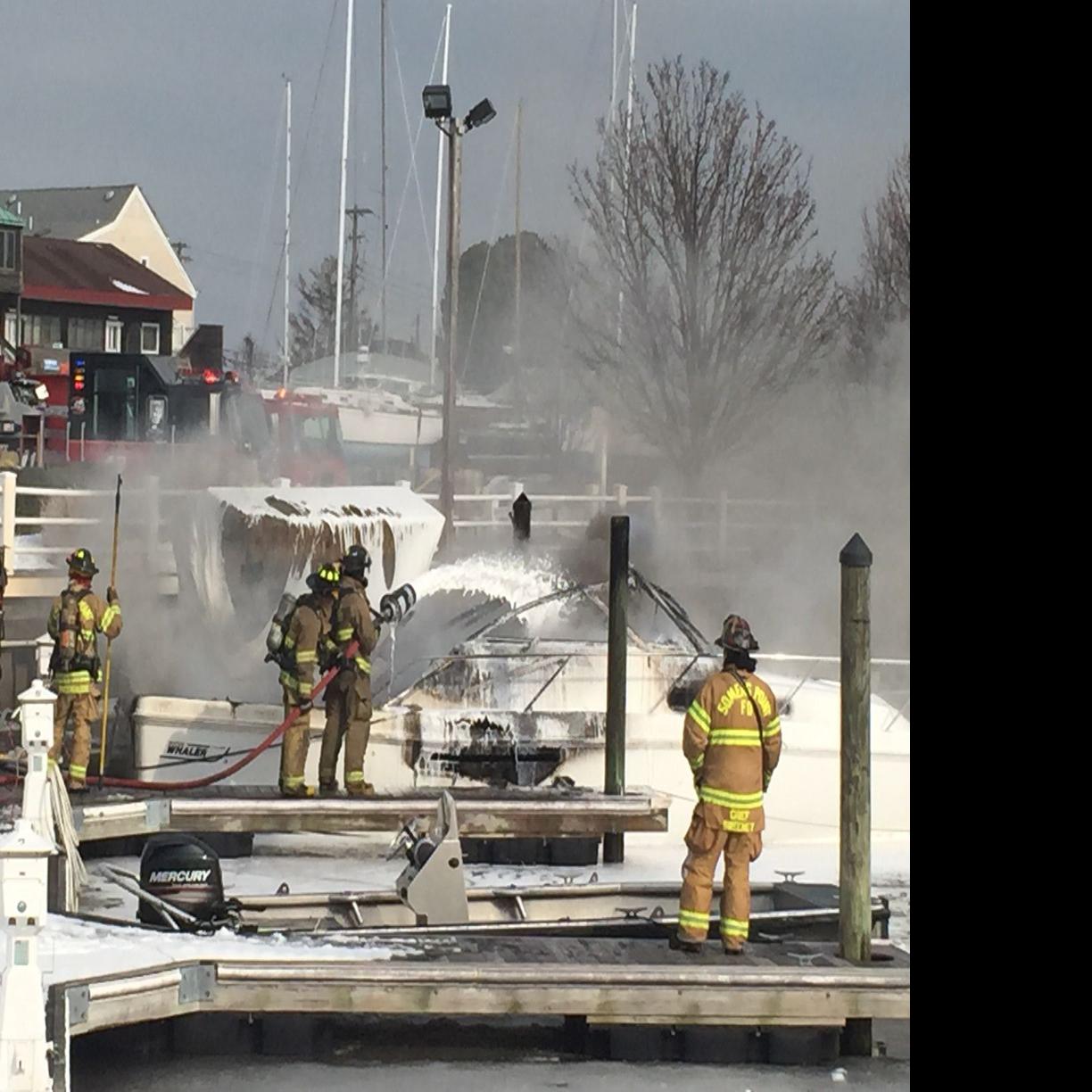 Firefighters Respond To Somers Point Boat Blaze Latest Headlines Pressofatlanticcity Com