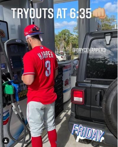Inspired by Bryce Harper, Phillies prospect Bryson Stott imagines
