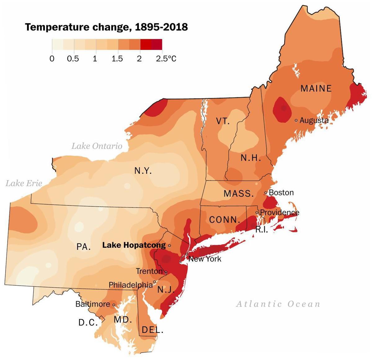 Extreme climate change has arrived in parts of America. Here are the