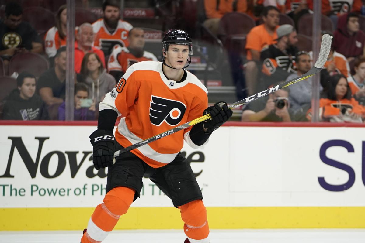 The Flyers Samuel Morin Is A Work In Progress As He Makes Switch From Defense To Left Wing Hockey Pressofatlanticcity Com