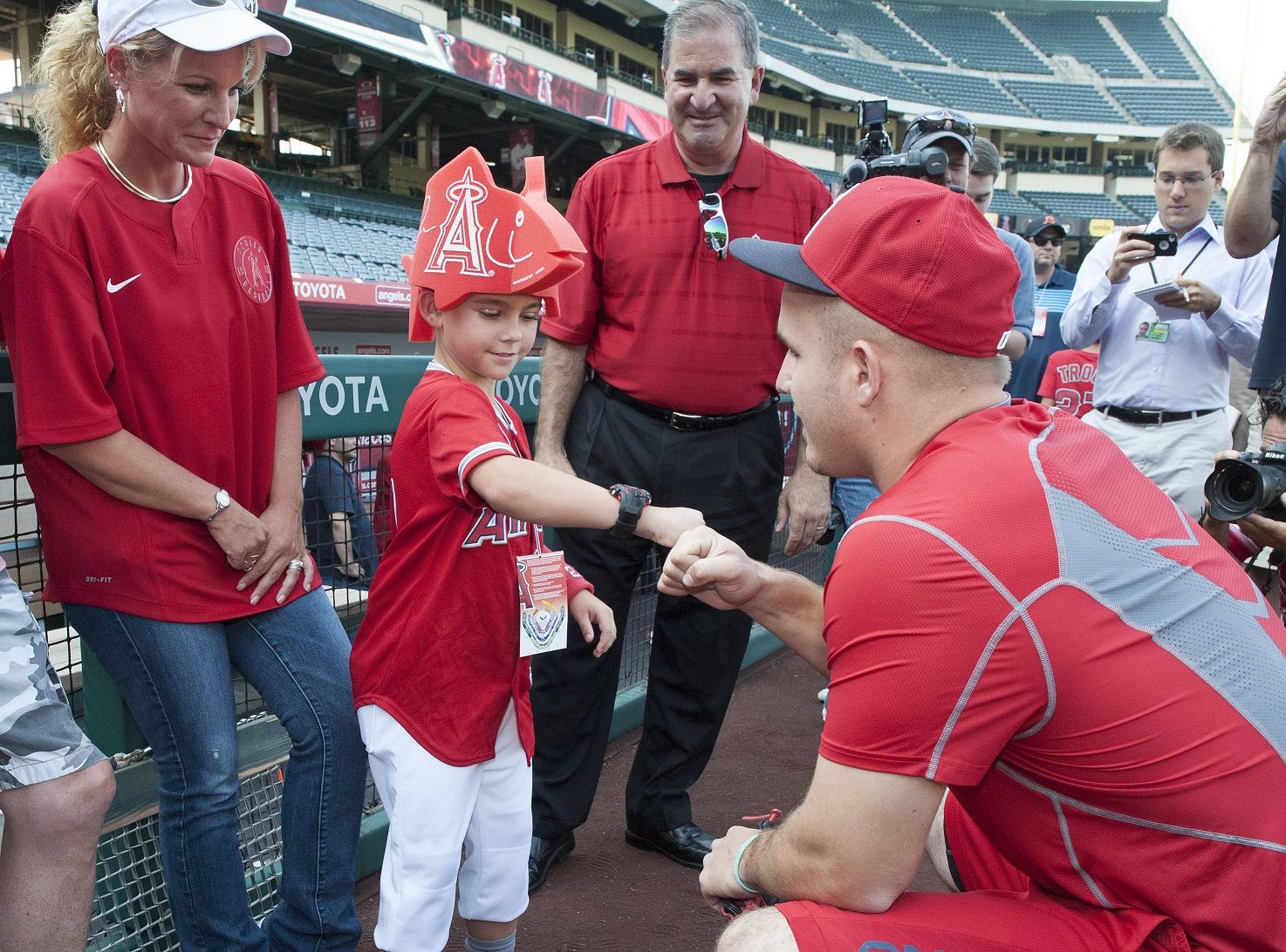 mike trout 4th of july jersey