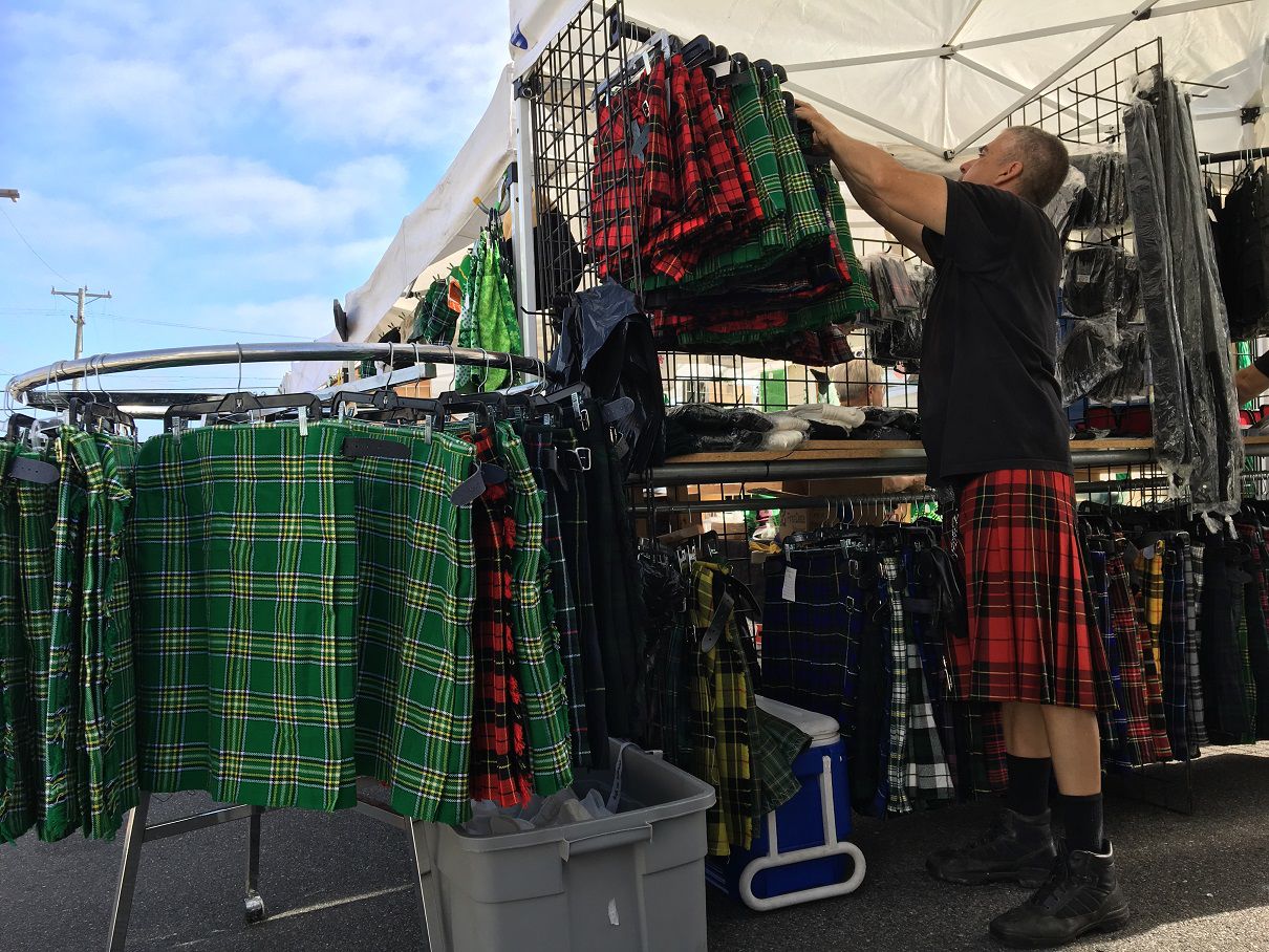 irish kilts and accessories