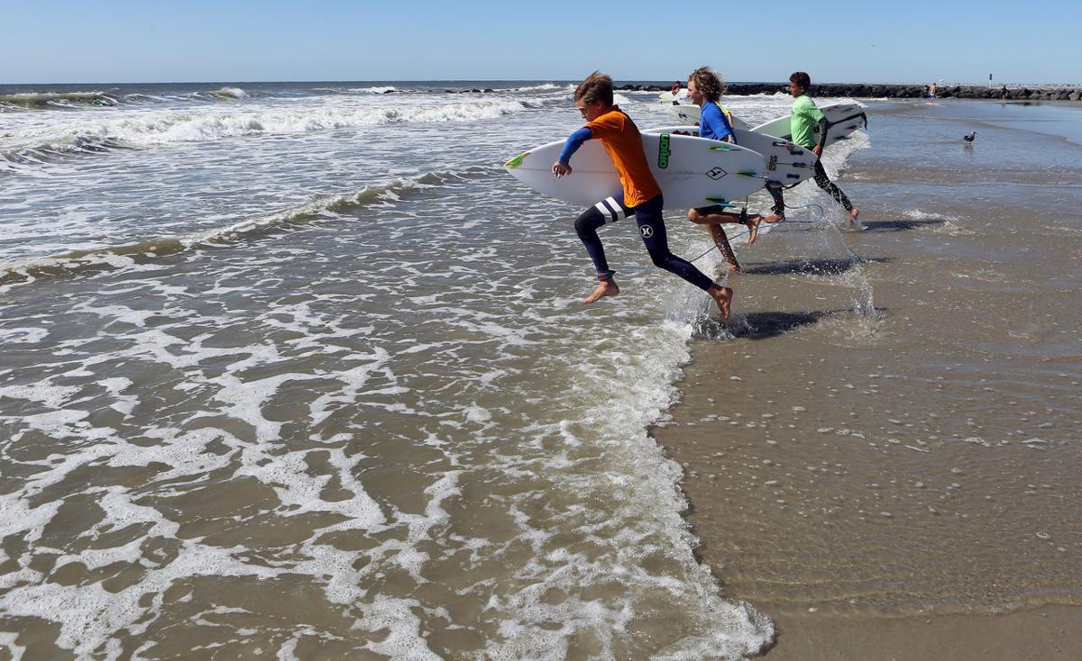 Chip Miller Surfing