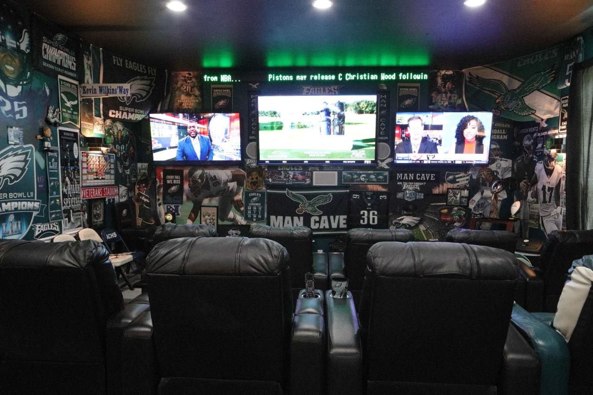 philadelphia eagles man cave