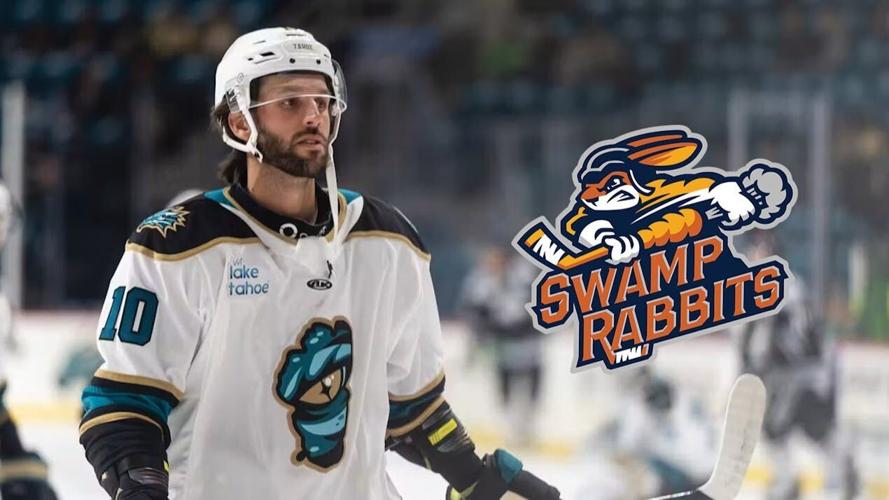 Swamp Rabbits sign O'Leary