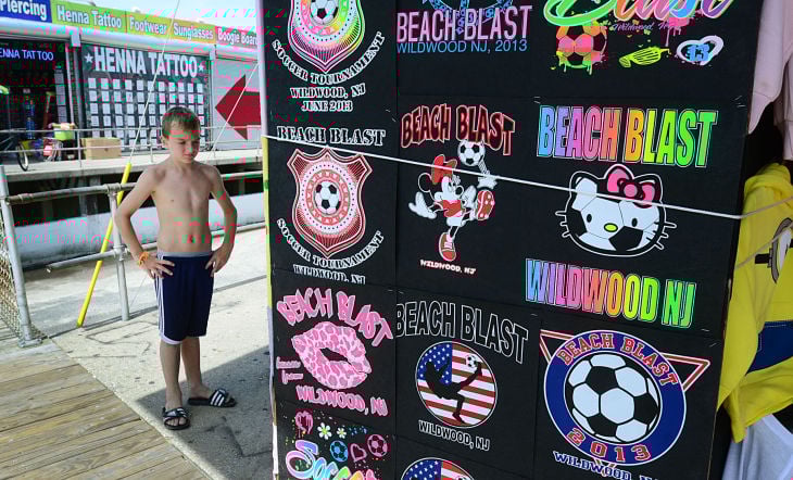 Soccer on Beach