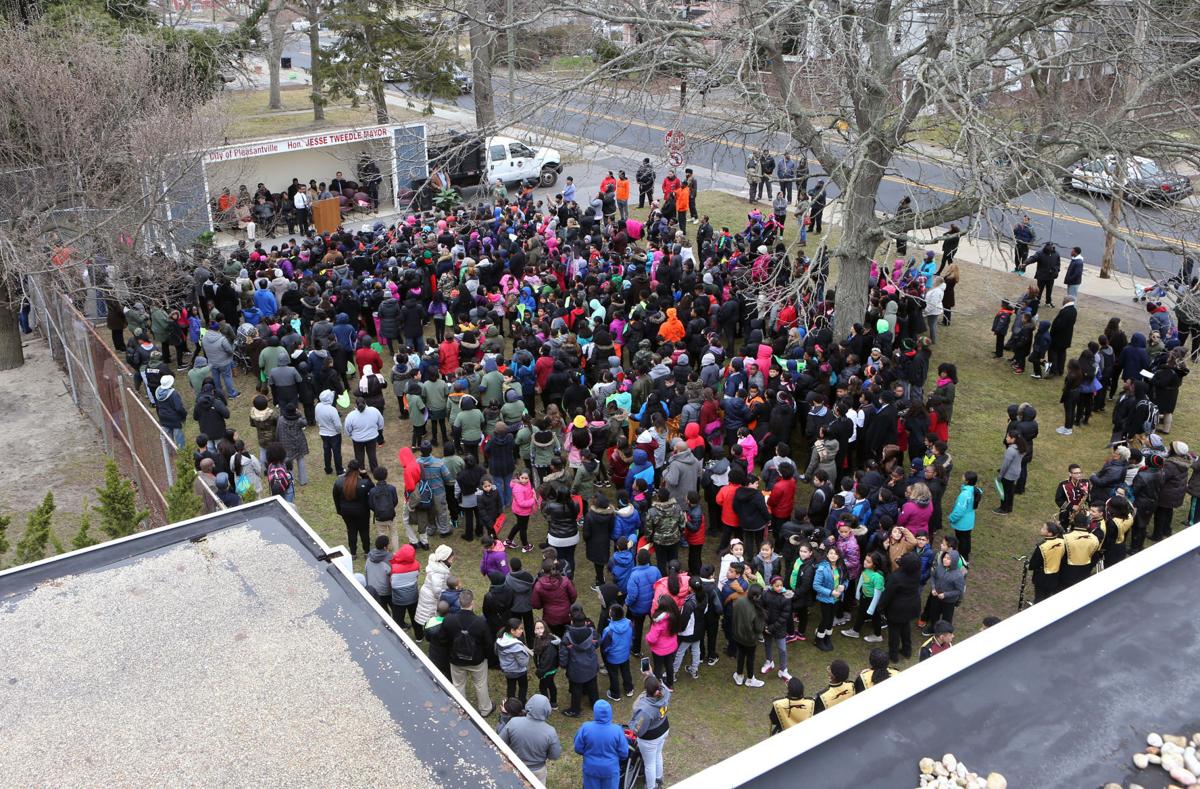 Pleasantville students march for education