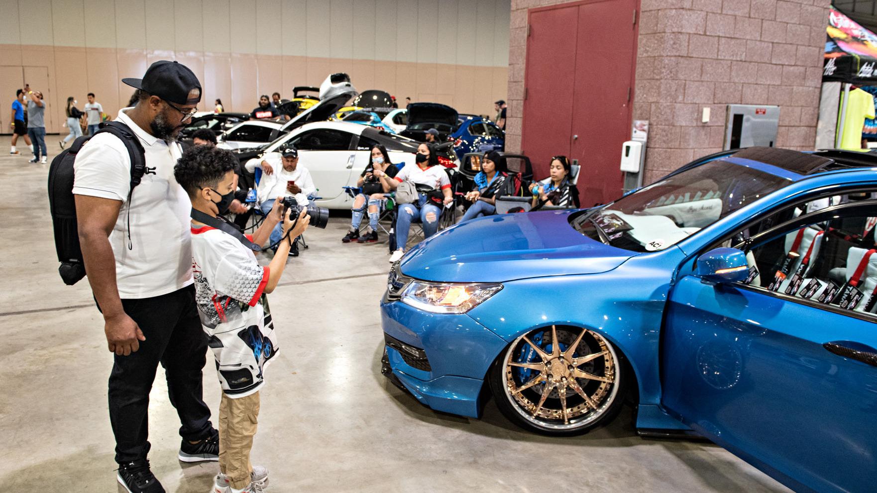 A car expo welcomes the public back inside the Atlantic City Convention Center