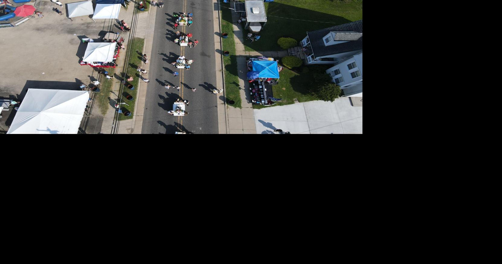 GALLERY A drone's eye view of the Our Lady of Mount Carmel Festival in