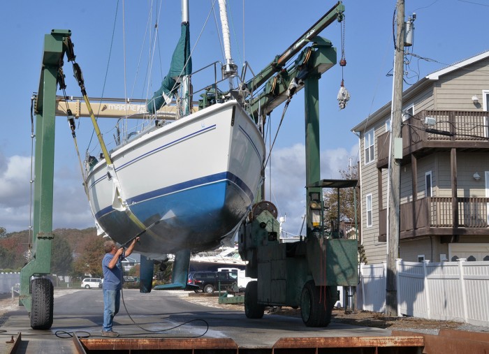 Sandy boats