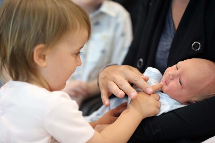 Brigantine residents Patrick Kennedy, wife Amy new son