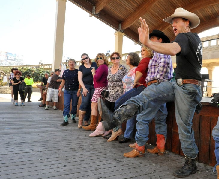 Cowboys On Boardwalk