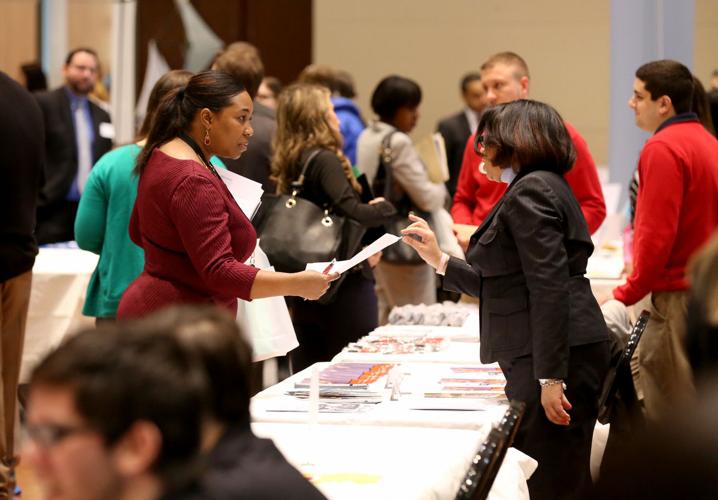 Ambition abounds at job fair at Stockton University