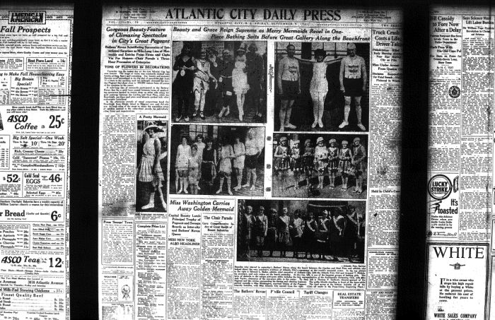 Miss America Press First Pageant
