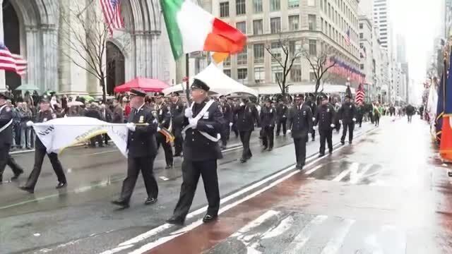 New York City's St Patrick's Day parade returns after COVID hiatus