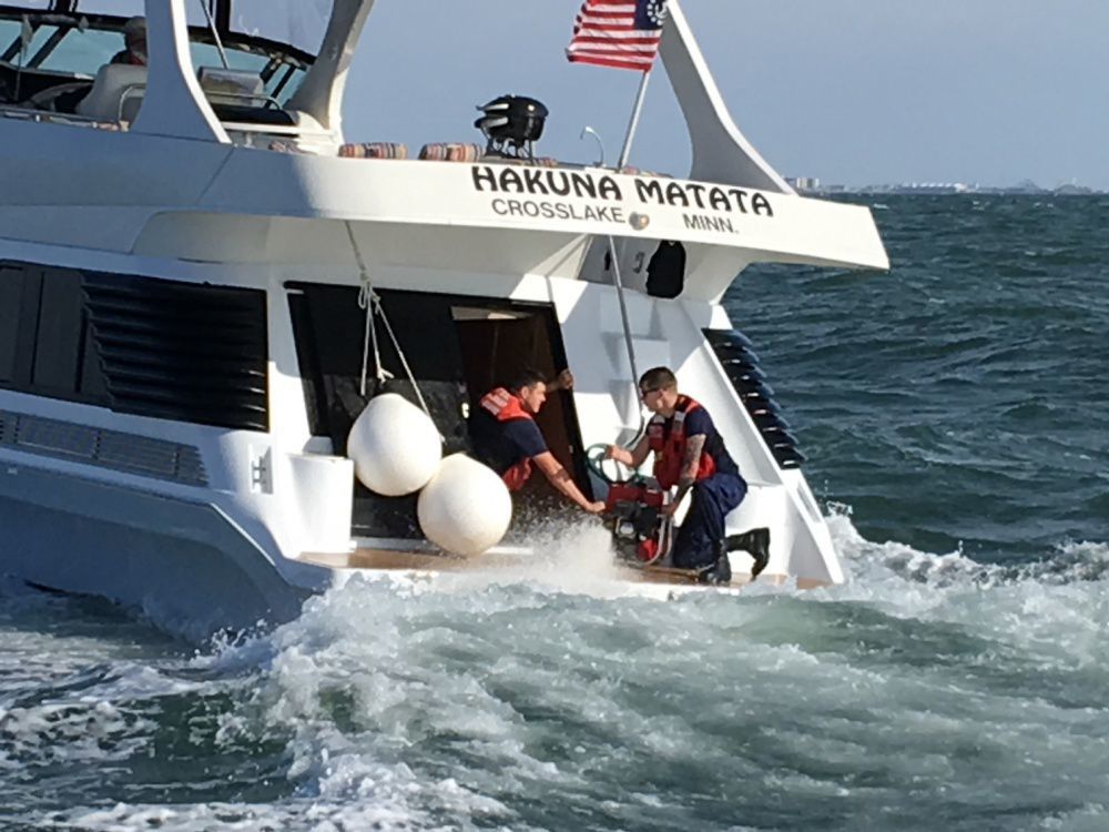 Coast Guard Rescues Two In Sinking Boat Off Cape May News