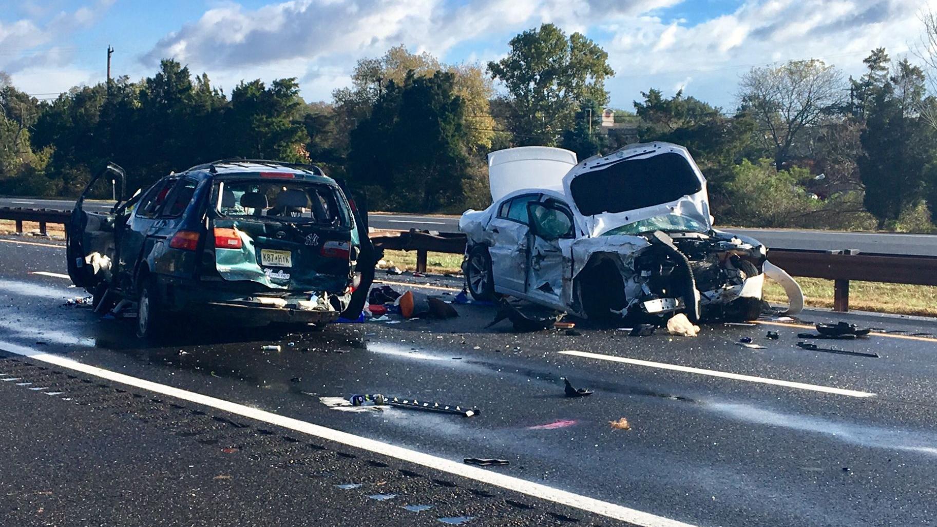 22 Garden state parkway south accident reports information