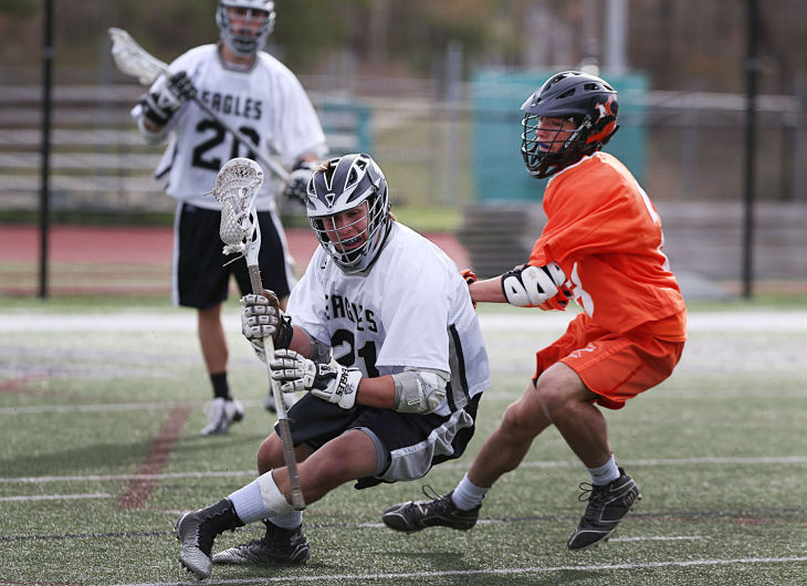 Middle Twp at EHT boys lacrosse