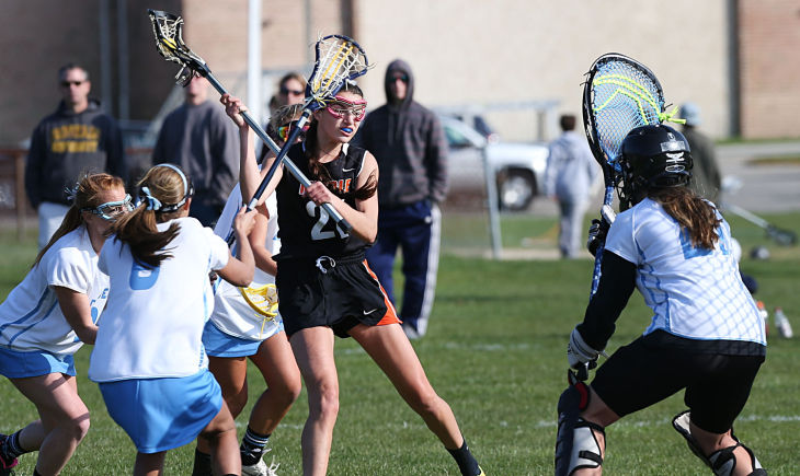 Middle Twp at Lower Cape May girls lacrosse