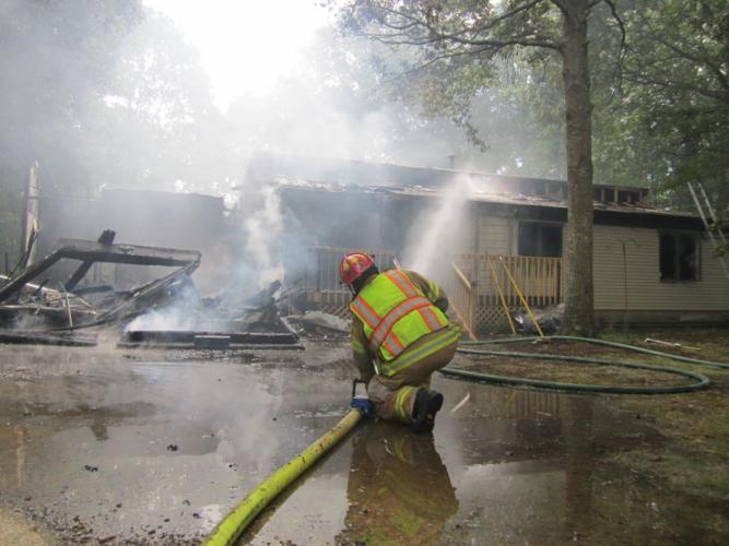Galloway house fire displaces family, no injuries reported