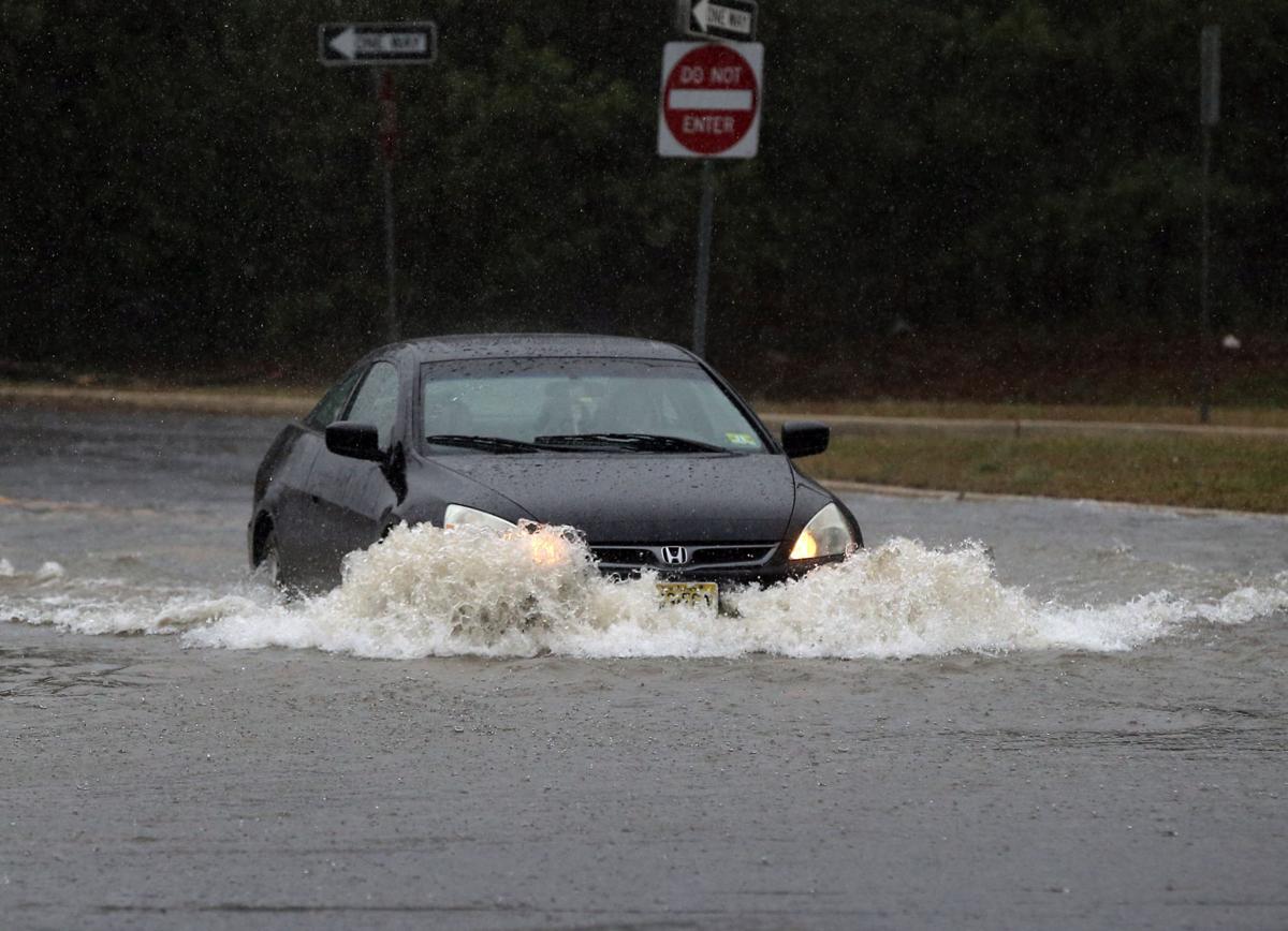 Rain storm hits Atlantic County