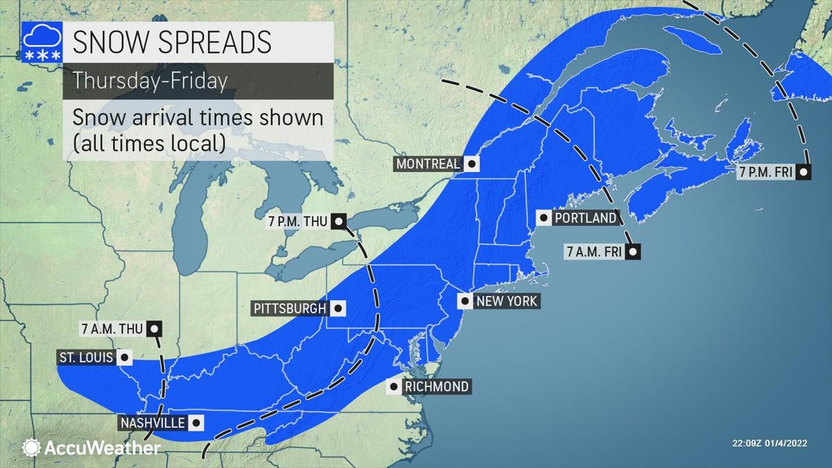 Weather: Icing may start Wednesday, with another snowy NJ nor ...